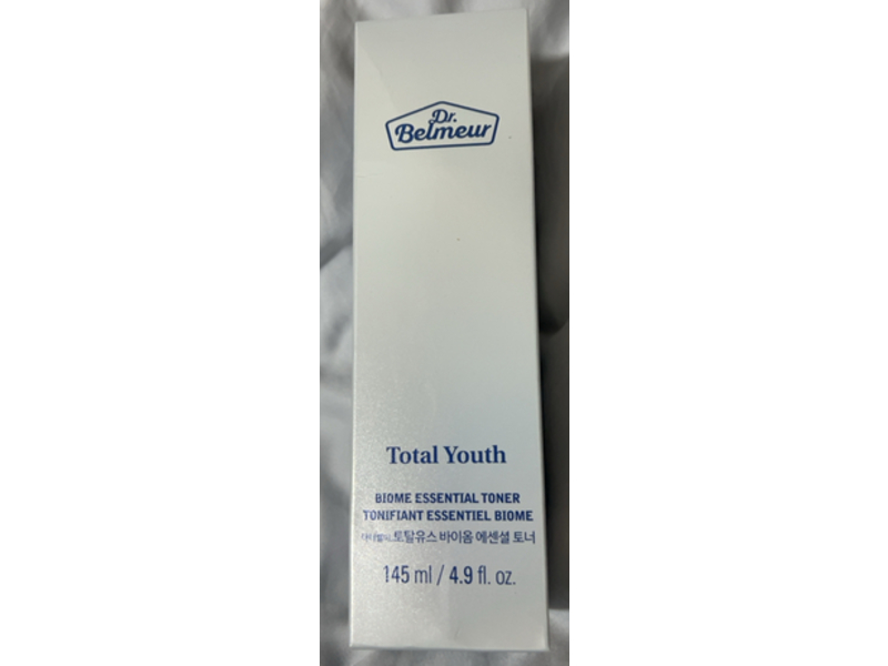 Dr. Belmeur Total Youth Biome Essential Toner, 4.9 fl oz/145 mL