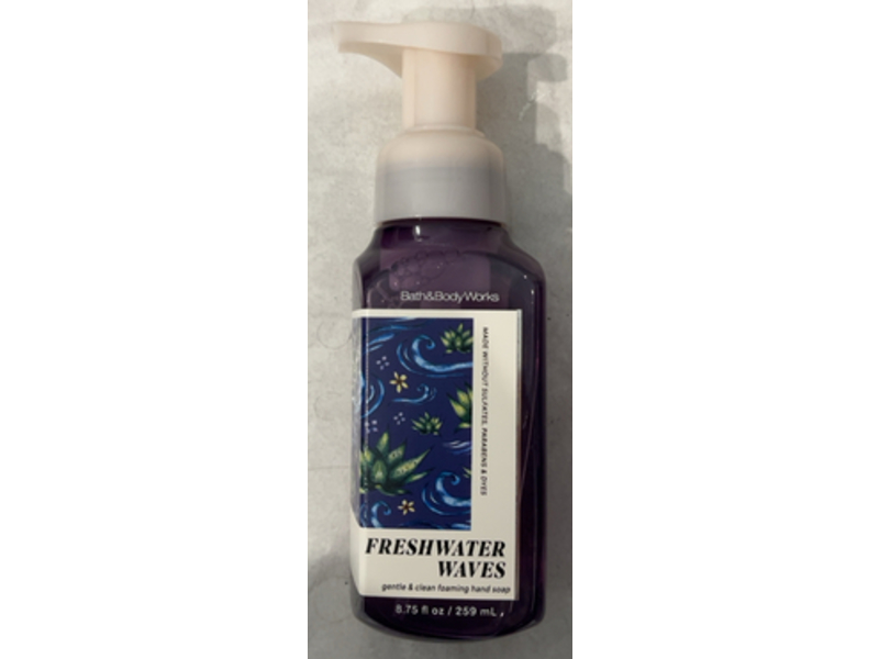 Bath & Body Works Gentle & Clean Foaming Hand Soap, Fresh Water Waves, 8.75 fl oz/259 mL