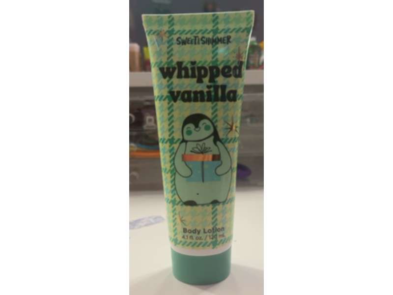 Sweet & Shimmer Whipped Vanilla Body Lotion, 4.1 fl oz/120 mL