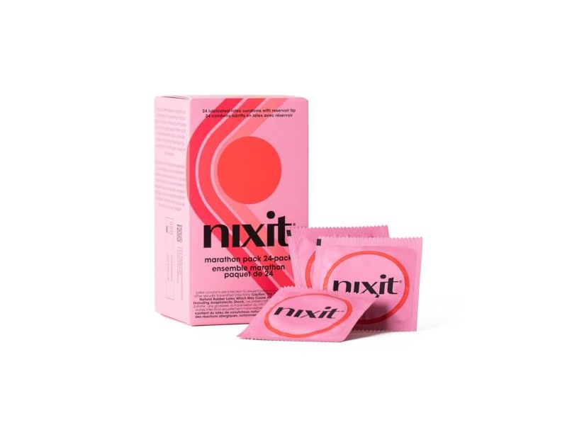 Nixit Marathon Condoms Pack, 24 Count