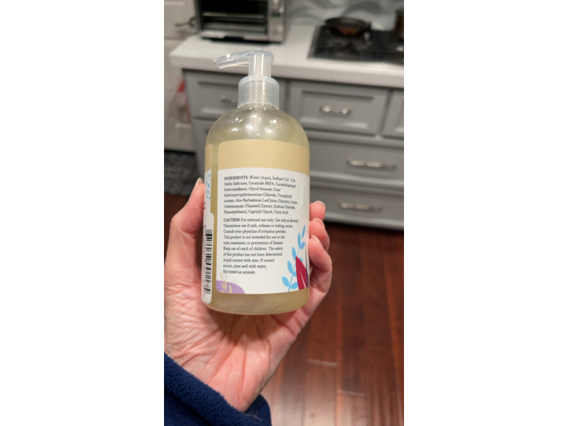 Ginger Lily Farms Botanicals Hand Soap, Fragrance-Free, 12 fl oz/355 mL