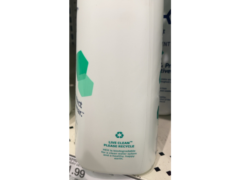 Hex Performance Laundary Detergent, 50 Loads, 50 fl oz/147 L