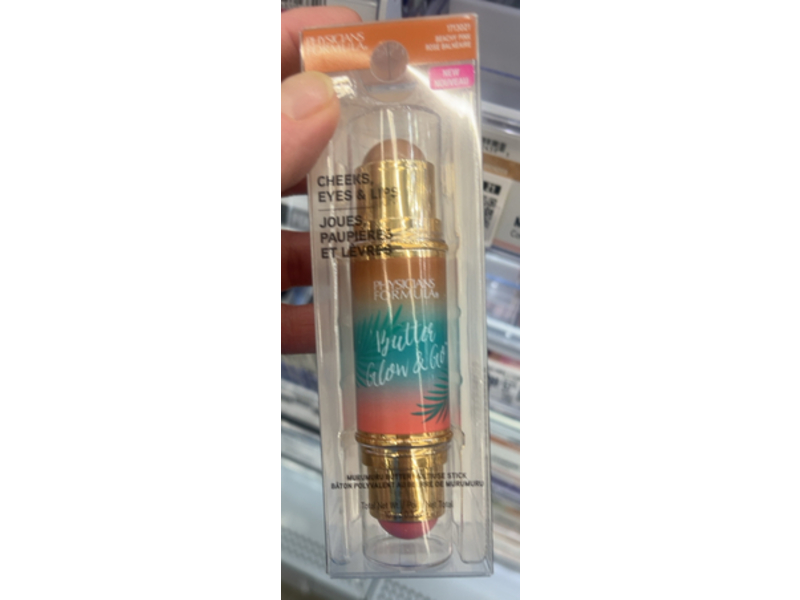 Physicians Formula Butter Glow & Go Multi Use Stick, Beachy Pink, 0.32 oz