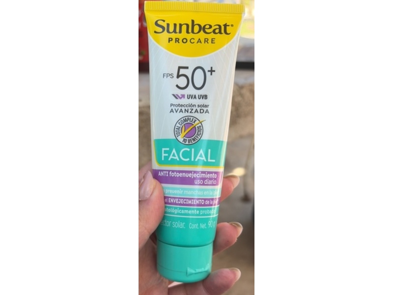 Sunbeat Procare Anti Photoaging Facial Sunscreen, SPF 50, 90 g