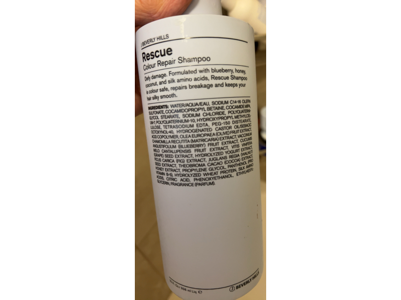 J Beverly Hills Rescue Colour Repair Shampoo, 32 fl oz/936 mL