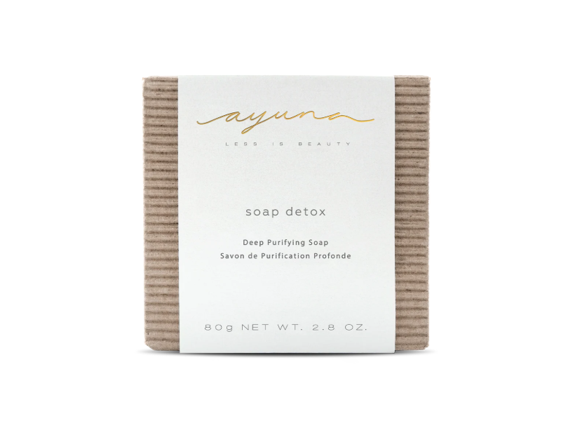 Ayuna Soap Detox, 2.8 oz/80 g