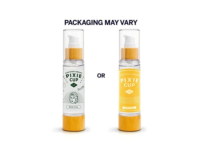 Pixie Menstrual Cup Lube - All Natural Water Based Lubricant (1.7 Ounces)