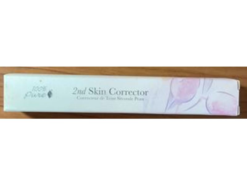 100% Pure 2nd Skin Corrector, Green, 0.17 fl oz