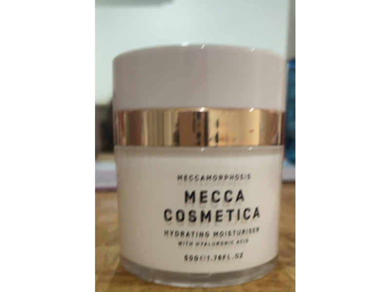Meccamorphosis Mecca Cosmetica Hydrating Moisturiser, Hyaluronic Acid, 1.76 fl oz/50 g