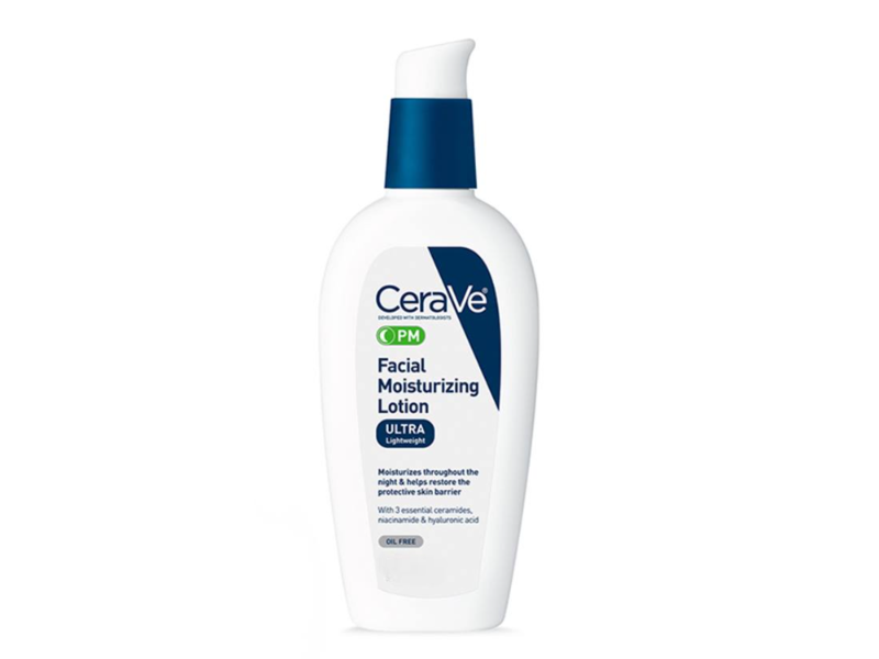 CeraVe PM Facial Moisturising Lotion, 52 mL