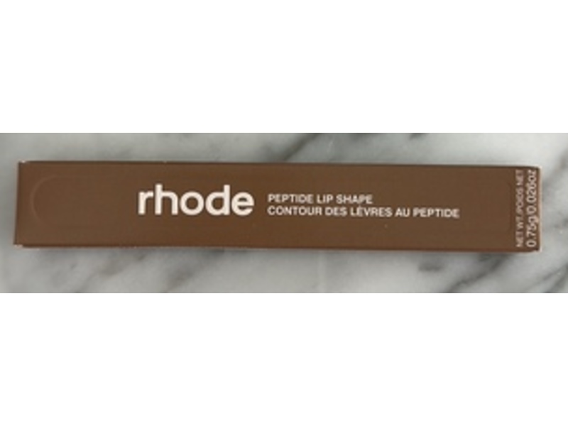 Rhode Peptide Lip Shape, Balance-Caramel Brown, 0.026 oz/0.75 g
