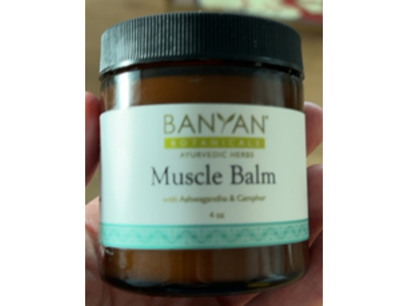 Banyan Botanicals Muscle Balm, 4 oz