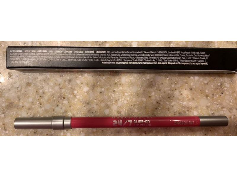 Urban Decay 24/7 Glide-On Lip Pencil, Disobedient, 0.04 oz