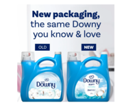 Downy 2 In 1 Soft & Fresh Fabric Softener, Cool Cotton, 190 Loads, 140 fl oz/4.16 L - thumbnail 3