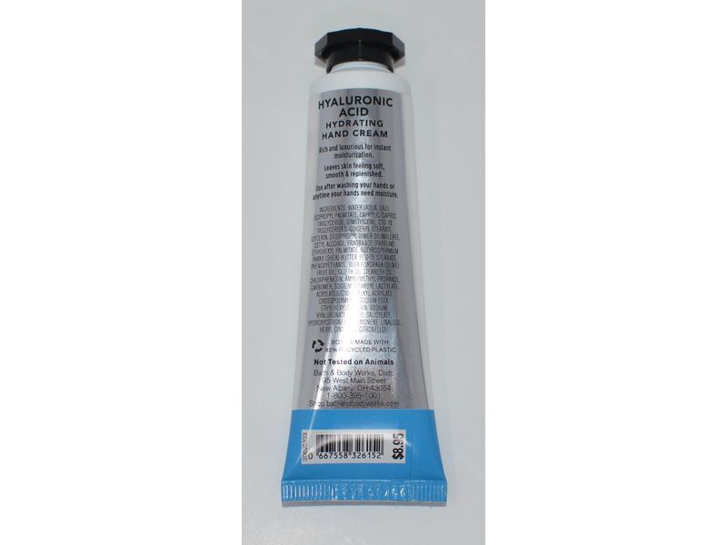 Bath & Body Works Hyaluronic Acid Hydrating Hand Cream 1 fl oz / 29 mL