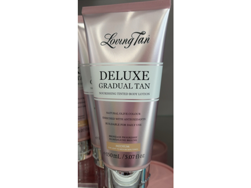 Loving Tan Deluxe Gradual Tan, Medium, 5.7 oz/150 mL