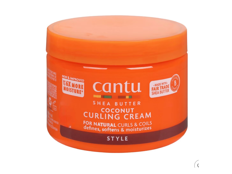 Cantu Coconut Curling Cream, Shea Butter , 16 oz/453 g