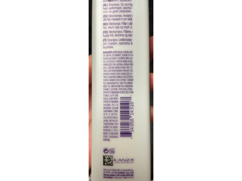 Lanza Healing Smooth Glossifying Shampoo, 10.1 fl oz (300 mL)