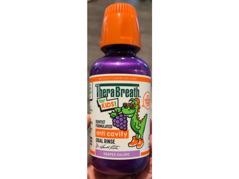 Thera Breath Anti Cavity Oral Rinse, Grapes Galore, 10 fl oz