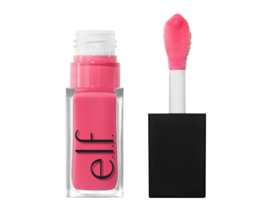 e.l.f Cosmetics Glow Revive Plumping Lip Oil, Neutral Pink, 0.25 fl oz/7.6 mL