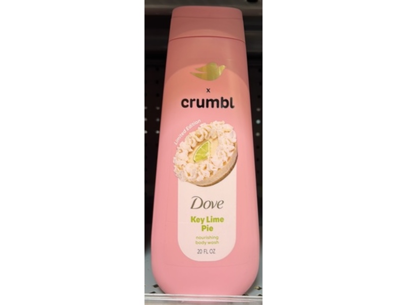 Dove x Crumbl Nourishing Body Wash, Key Lime Pie, 20 fl oz