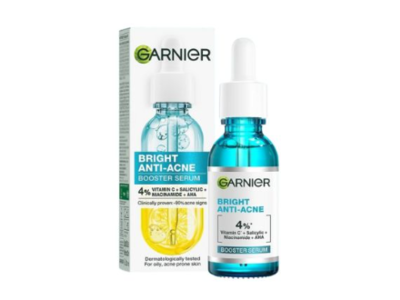 Garnier Bright Anti-Acne Booster Serum, 30 mL
