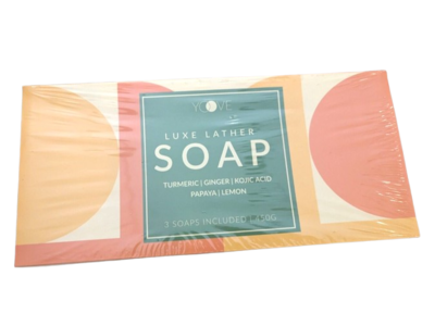 Yoove Luxe Lather Soap, 450 g, 3 Count