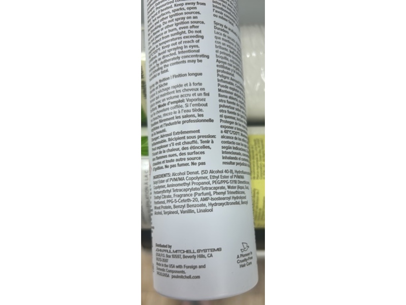 Paul Mitchell Super Clean Extra Hair Spray, Firm Hold, 9.5 fl oz/315 mL