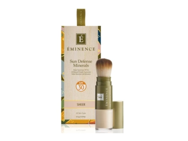Eminence Sun Defense Minerals Sunscreen, SPF 30, Sheer, 0.19 oz/5.5 g