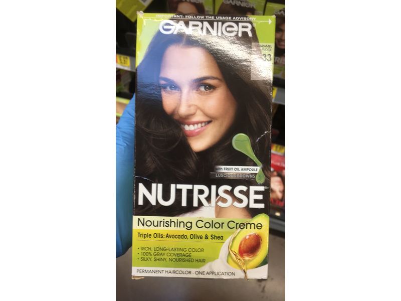 Garnier Nutrisse Nourishing Hair Color Creme Darkest Golden Brown