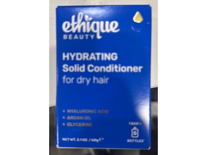 Ethique Hydrating Solid Conditioner, 2.1 oz/60 g