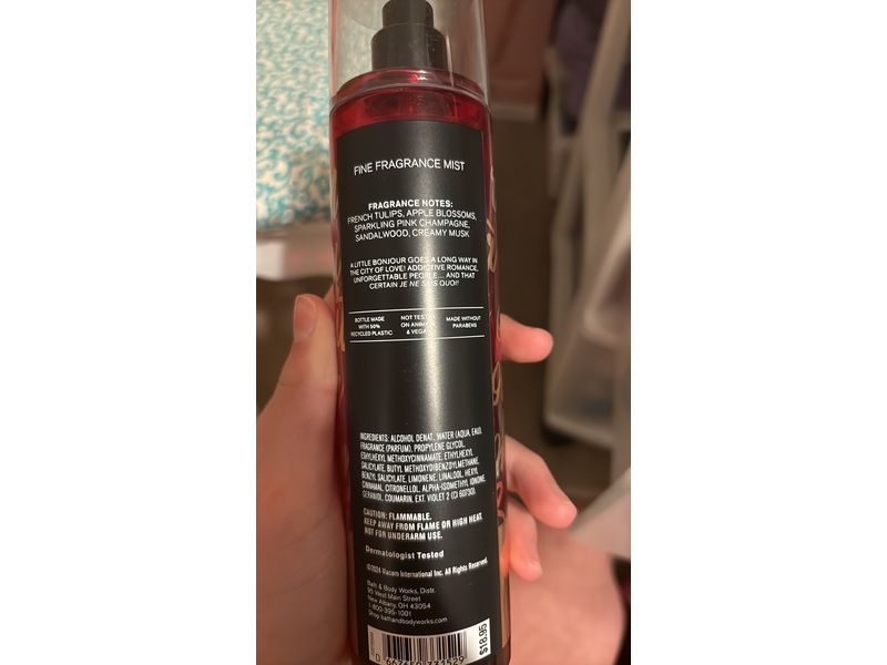 Bath & Body Works Fragrance Mist, Emily In Paris, 8 fl oz/236 mL