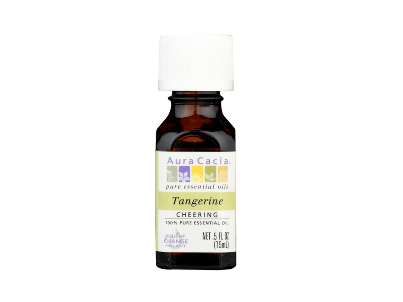 Aura Cacia Essential Oil, Tangerine, 0.5 fl oz/15 mL