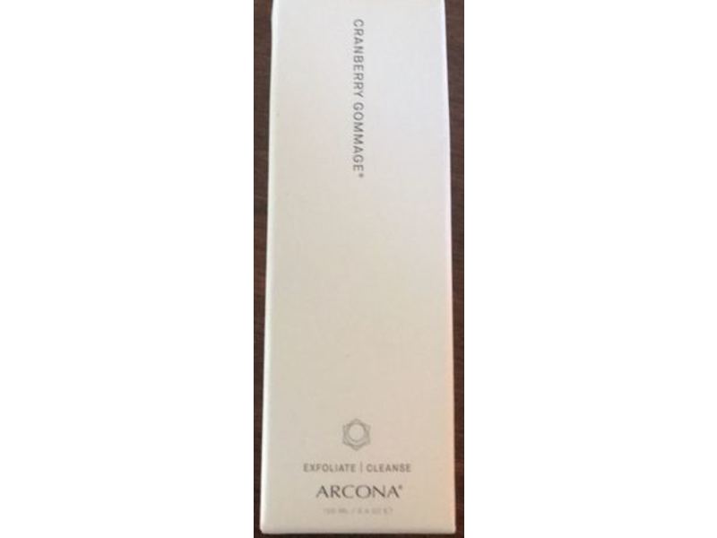 Arcona Cranberry Commage, Exfoliate|Cleanse, 3.4 oz/100 mL
