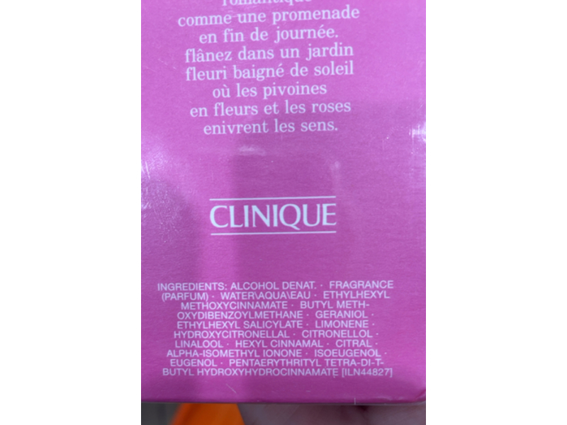 Clinique My Happy Eau De Parfum, Peony Picnic, 3.4 fl oz/100 mL
