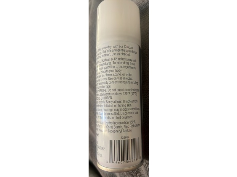 Xtra Care Feminine Deodorant Spray, Fresh Floral, 2 oz/56.7 g