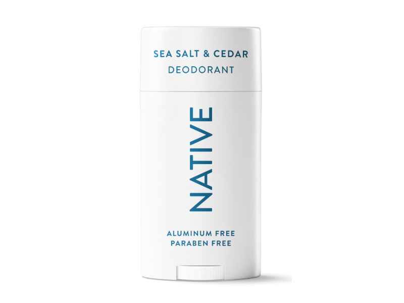 Native Deodorant, Sea Salt & Cedar, 2.3 oz/65 g