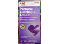 CVS Health Personal Lubricant Liquid, 2.5 oz/70.9 g. - thumbnail 2