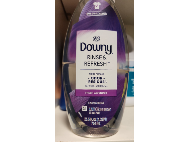 Downy Fabric Rinse, Fresh Lavender, 25.5 fl oz/754 mL