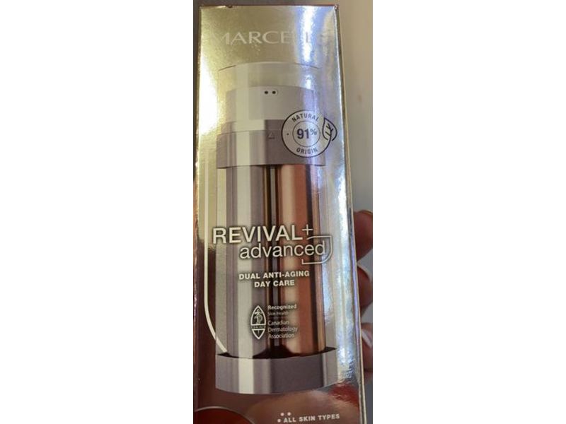 Marcelle Revival+ Advanced Dual Anti-Aging Day Care 2 In 1 Cream Serum, 1 oz/30 mL