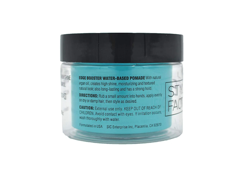 Edge Booster Water Based Pomade, Cucumber Lime, 3.38 fl oz/100 mL