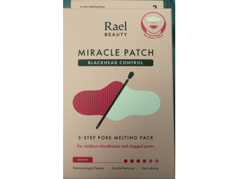 Rael Beauty Miracle Patch, 3 Count, Pack Of 2