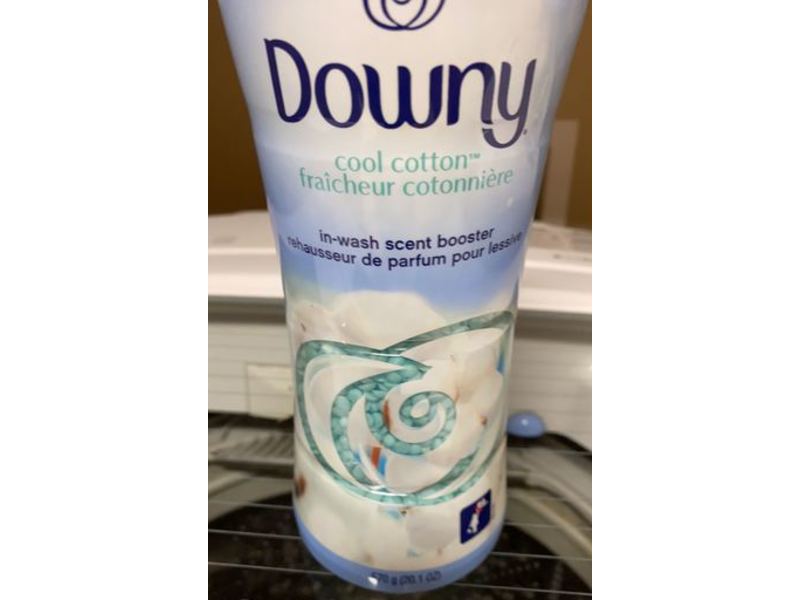 Downy In-Wash Scent Booster, Cool Cotton, 20.1 oz/570 g