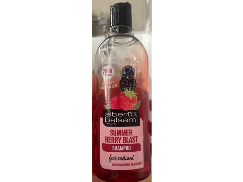 Alberto Balsam Shampoo, Summer Berry Blast, 300 mL