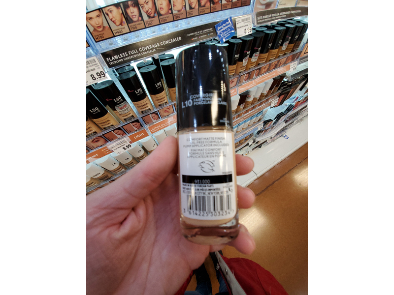 Covergirl Trublend Matte Made Foundation, L10 Fair Porcelain, 1 fl oz