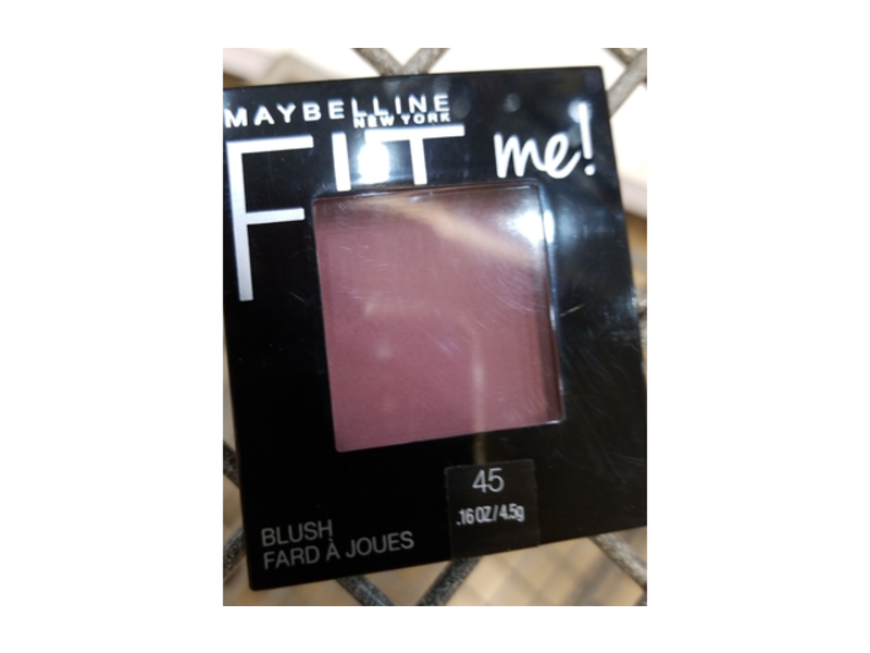 Maybelline Fit Me Blush, 45 Plum, 0.16 oz/4.5 g