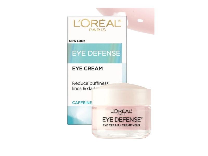 L'Oreal Paris Eye Defense Eye Cream, Caffeine, 0.5 oz/15 mL