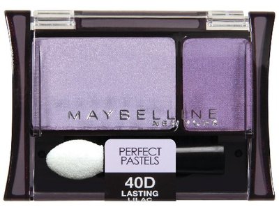 Maybelline New York Expert Wear Eyeshadow Duo, 40D Lasting Lilac, 0.08 oz/2.4 g