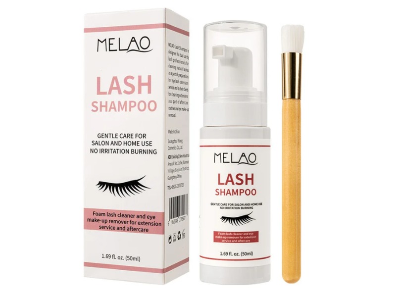 Melao Lash Shampoo, 1.69 fl oz/50 mL
