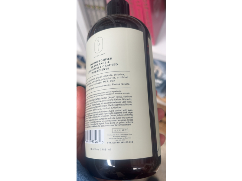 Elemental Vetiver Sage Dish Soap, 16.5 fl oz/488 mL